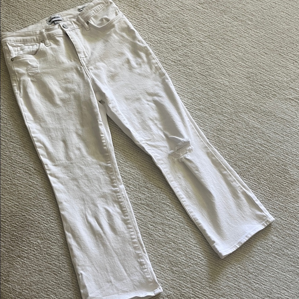 William Rast Crop Bootcut Jeans